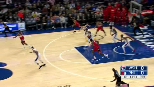 【NBA集錦】先來試試手感 理查德森連線哈里斯突破上籃輕取兩分