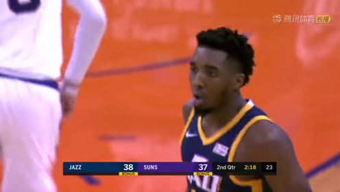 【NBA集錦】終于有了！米切爾外線狙擊三分穿網(wǎng)