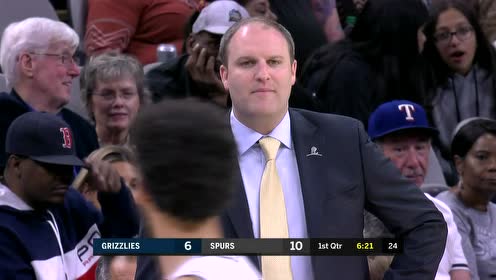 【NBA集锦】旋转跳跃飞越极限 阿尔德里奇背打杰克逊转身上篮