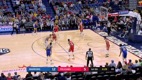 【NBA集錦】庫(kù)里風(fēng)騷背運(yùn)晃暈雷迪克 細(xì)膩上籃2分入賬