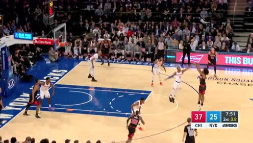 【NBA集锦】连续晃动完美节奏 怀特华丽节奏三分命中