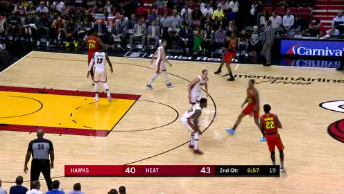 【NBA集錦】這球玩得有點(diǎn)花 柯林斯空中接球還要拉桿上籃