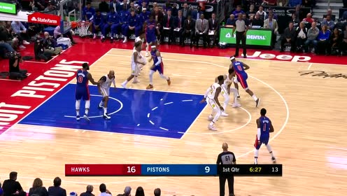 【NBA集锦】灵巧突破蝴蝶穿花 莫里斯灵性走位撕裂防线