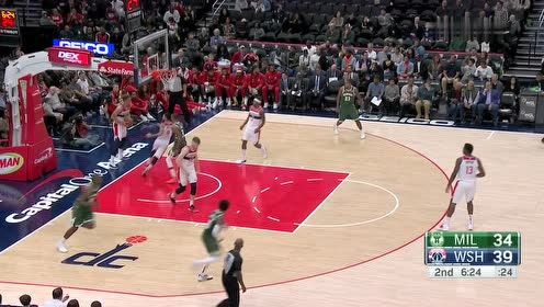 【NBA集錦】雖千萬(wàn)人吾往矣 米德?tīng)栴D單騎闖關(guān)反手上籃得手