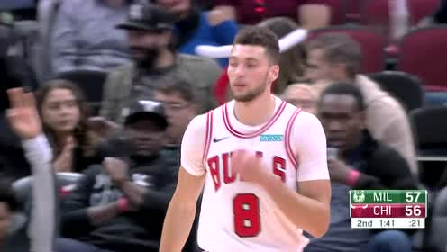 【NBA集錦】擋拆配合 拉文三分出手空心入網(wǎng)