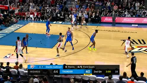 【NBA集錦】加里納利無(wú)解三分空心命中 布萊恩特滑翔暴扣予以還擊