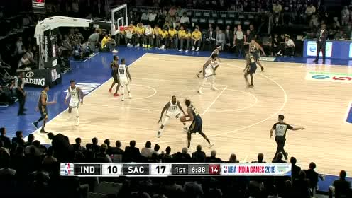 【NBA集锦】潇洒后仰飘逸出手 兰姆犀利中投穿网