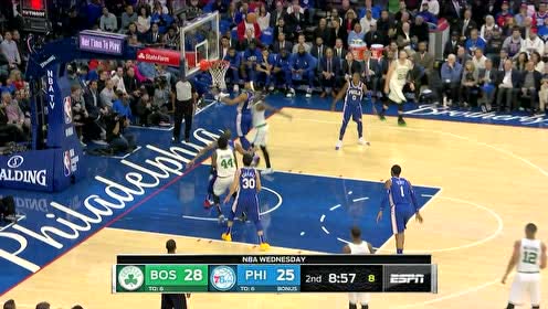 【NBA集錦】手感來了擋不住 斯瑪特高打板勾手上籃