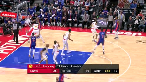 【NBA集锦】就是如此随意 庄神常规操作内线轻松上篮