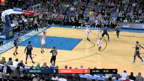 【NBA集锦】简直不讲理!亚当斯急速转身单手暴力灌篮