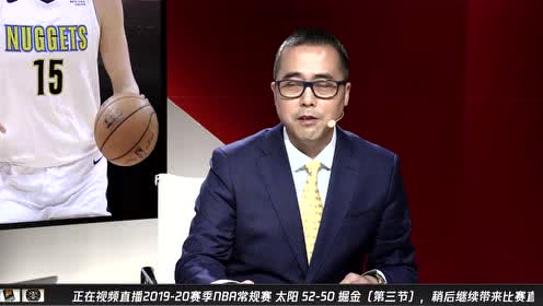 【NBA录像回放】太阳vs掘金第3节 米尔萨普单手火锅