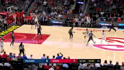 【NBA集锦】不愧是状元!锡安闪电突破战斧抡扣