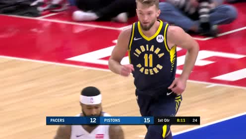 【NBA集錦】這是啥默契？布羅格登助飛薩博尼斯雙手炸筐