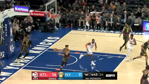 【NBA集锦】速度有点小快 巴雷特左路强突写意上篮