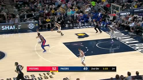 【NBA集锦】弹无虚发!罗斯小手一抖抛投命中