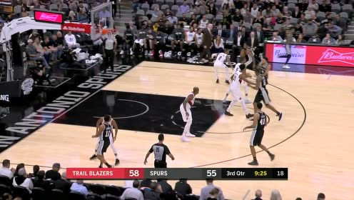 【NBA集錦】雙德發(fā)威！阿德補(bǔ)扣+德羅贊上籃助馬刺反超比分