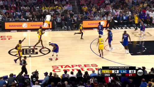 【NBA集锦】快船反击如潮水 哈克里斯冲天暴扣