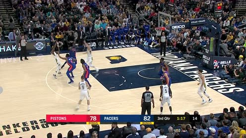 【NBA集锦】这表现值得顶薪!萨博尼斯内线翻江倒海强硬上篮打进