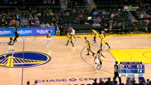 【NBA集锦】这飘逸的出手谁还敢叫我水拉？ 拉塞尔借挡拆漂移投篮命中