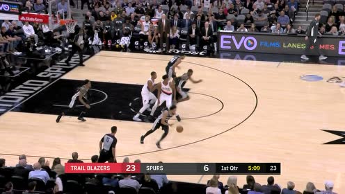 【NBA集錦】德羅贊急停跳投得手 萊爾斯妙傳阿爾德里奇雙手暴扣