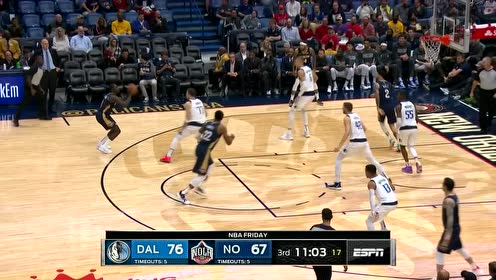 【NBA集錦】人均可以處理球 霍雷迪假投真?zhèn)麟y度陳倉助飛費沃斯