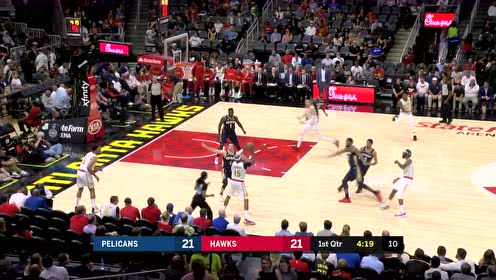 【NBA集锦】老卡特妙传空接 助飞莱恩双手暴扣