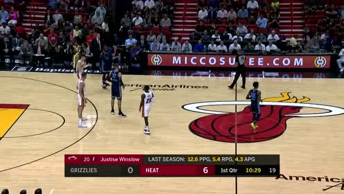 【NBA集錦】開場就來神兵天降！溫斯洛快攻高拋阿德巴約空接重扣