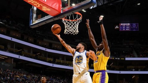 【NBA集锦】新水花终于连线 拉塞尔妙传库里空切反篮命中