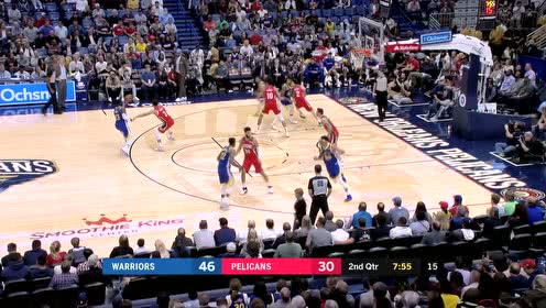 【NBA集錦】格林罰球線高拋送餅 克里斯心領(lǐng)神會(huì)完成空接暴扣
