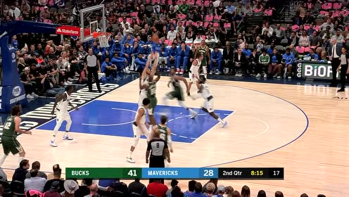 【NBA集錦】求求你放過籃筐吧 米德爾頓輕描淡寫連線字母哥空接怒扣