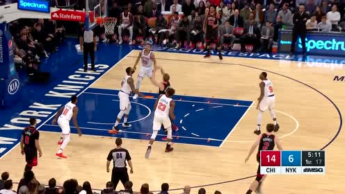 【NBA集锦】碾压强打手感柔和 马尔卡宁一条龙突破建功