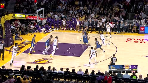 【NBA集锦】麦基大帽库里＆劈山灌篮技惊四座 回头再秀梦幻脚步简直无解