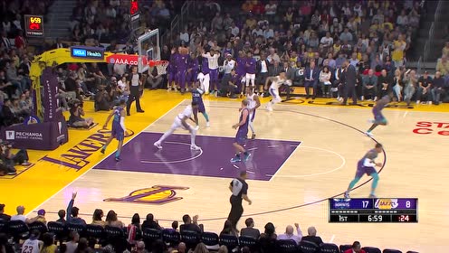 【NBA集錦】?jī)?nèi)線從沒這么富裕過 詹姆斯剛過中線就給濃眉送出空接