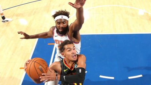 【NBA集锦】特雷杨教科书般的小打大 变向突破后拉杆打板细腻无解