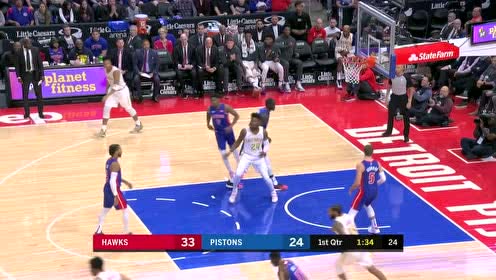 【NBA集锦】帕克立马横刀三分穿网 罗斯中投架炮强势还击
