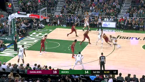 【NBA集锦】超级弹簧人 血布随手一抛字母哥超强滞空接球命中