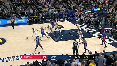 【NBA集锦】攻防一体!萨姆纳抢断反击双手滑翔暴扣