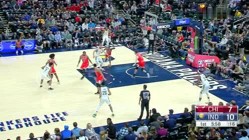 【NBA集錦】各自扛起進(jìn)攻大旗 布羅格登與懷特強(qiáng)勢對轟