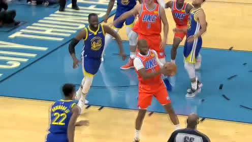 【NBA集錦】保羅后場搶斷得手 加里納利反擊弧頂高射炮