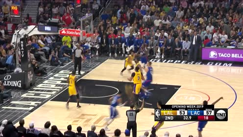 【NBA集锦】想投就能投进 路威快攻抢投漂移三分张手就有