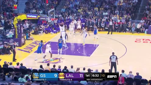 【NBA集锦】这默契还要啥？詹姆斯不看人夹缝骚传浓眉暴力虐筐