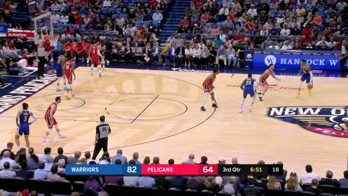 【NBA集錦】拉塞爾連續(xù)crossover干拔出手 中距離跳投穩(wěn)穩(wěn)命中