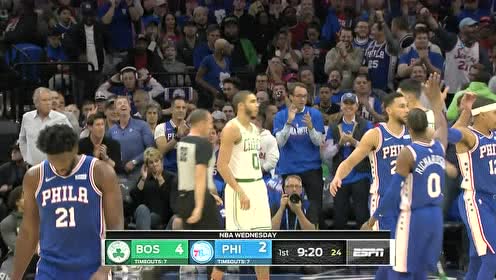 【NBA集錦】雙槍合璧天下無敵 大帝妙傳西蒙斯接餅背身上籃