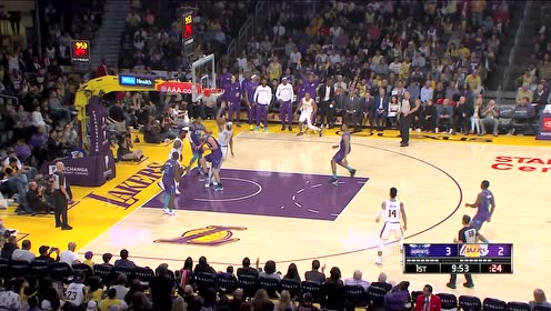 【NBA集錦】濃眉大帽飛布里奇斯 詹姆斯妙傳麥基暴扣
