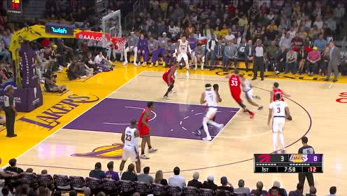 【NBA集錦】扣到發(fā)帶都起飛了！麥基埋伏籃下起身單臂猛扣