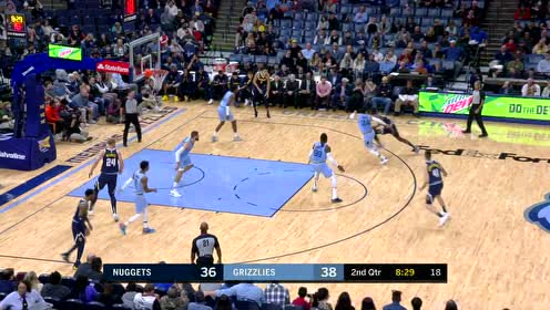 【NBA集锦】格兰特假投真传 普拉姆利篮下强起把球放进