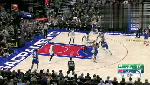 【NBA集锦】手感热的发烫 希尔德急停中投再中