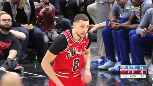 【NBA集锦】撤步三分手起刀落 拉文完美节奏秀翻全场