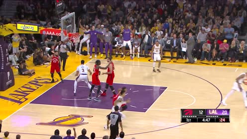 【NBA集錦】打得很輕松！詹姆斯轉(zhuǎn)換吊傳送濃眉順勢暴扣