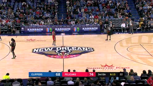 【NBA集錦】?jī)申?duì)互送失誤 費(fèi)沃斯誤傳哈雷爾籃下得分